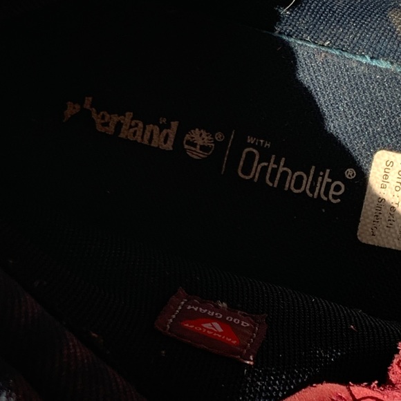 Timberland Boots Burgundy and Blue color - Picture 12 of 16